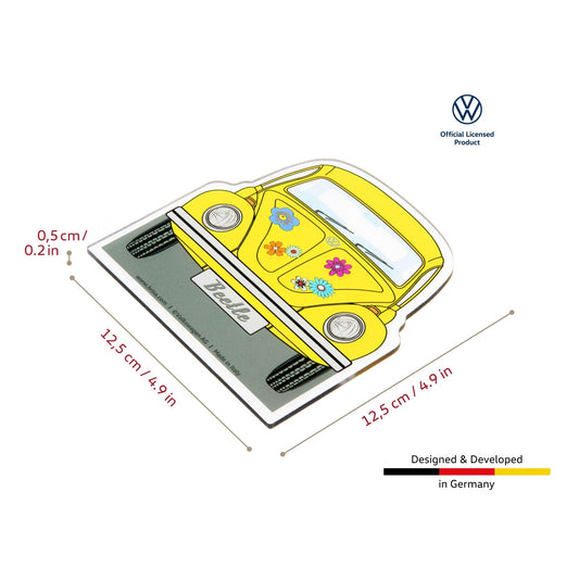 Volkswagen Beetle Ice Scraper - Size