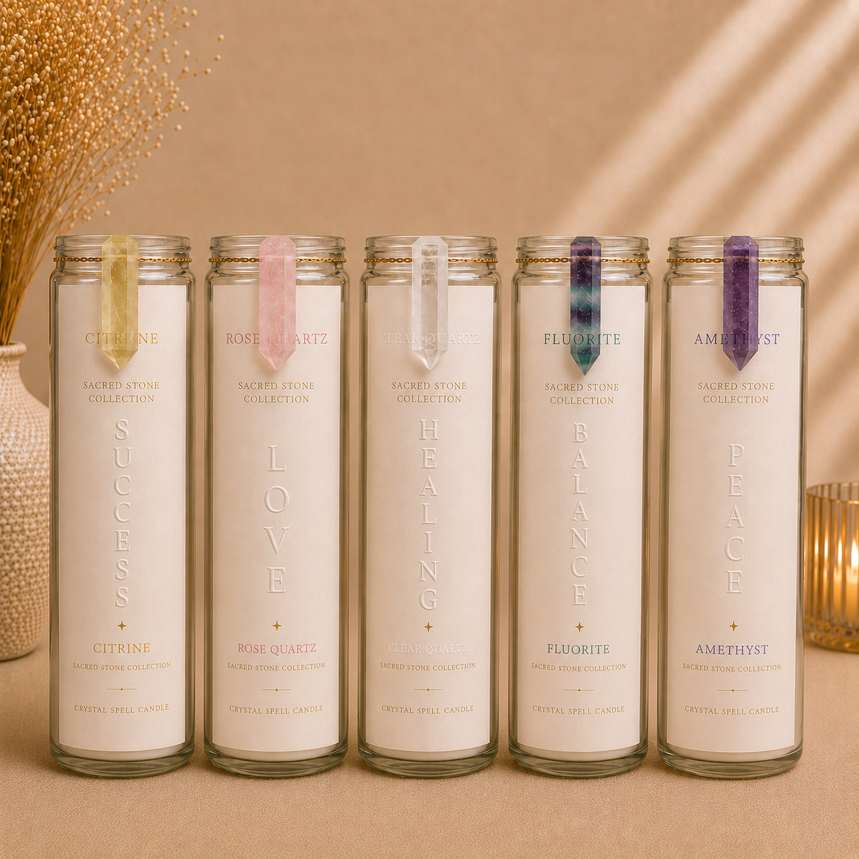 Sacred Stone Spell Candles - How do they work