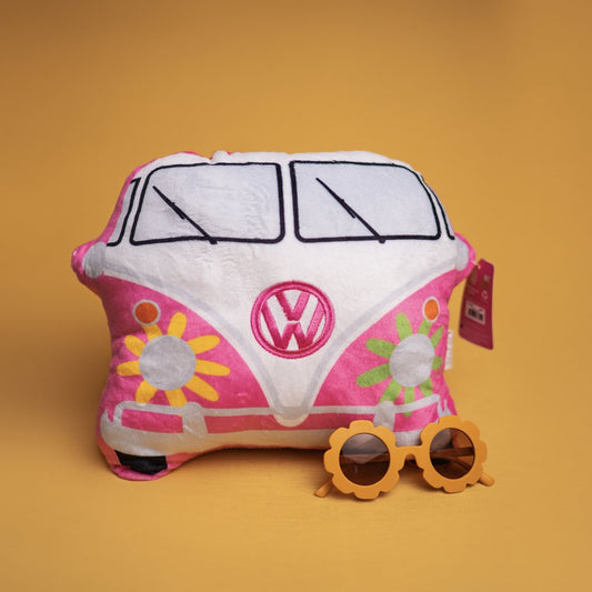 Volkswagen Hippie Camper 'Summer Love' Cushion