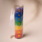 Chakra Crystal Prayer Candle | Boho Beth