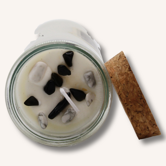 Balance Crystal Manifestation Spell Candle |  Boho Beth