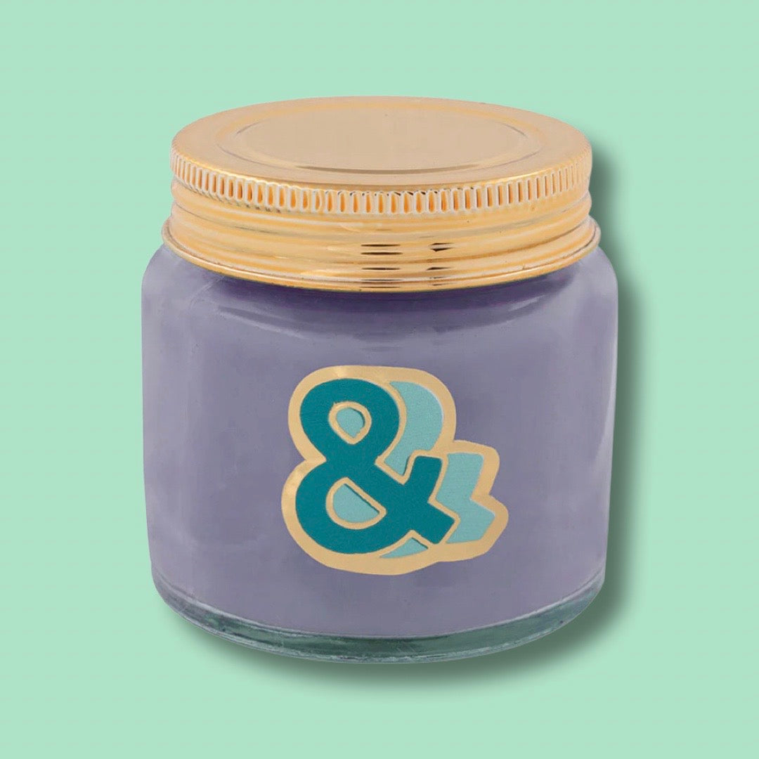 Pop Art And & Symbol Scented Candle Jar | Boho Beth