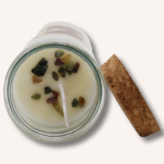 Friendship Crystal Manifestation Spell Candle | Boho Beth