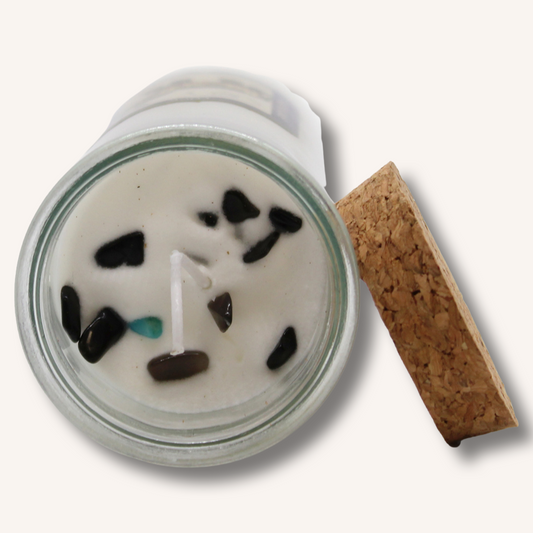 Luck Manifestation Spell Crystal Candle