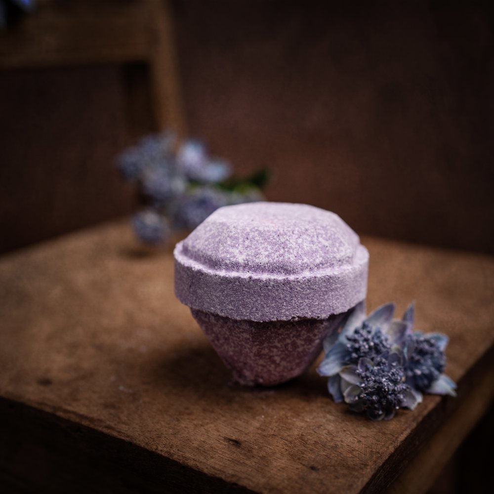 Hidden Crystal Gemstone Diamond Bath Bomb | Boho Beth
