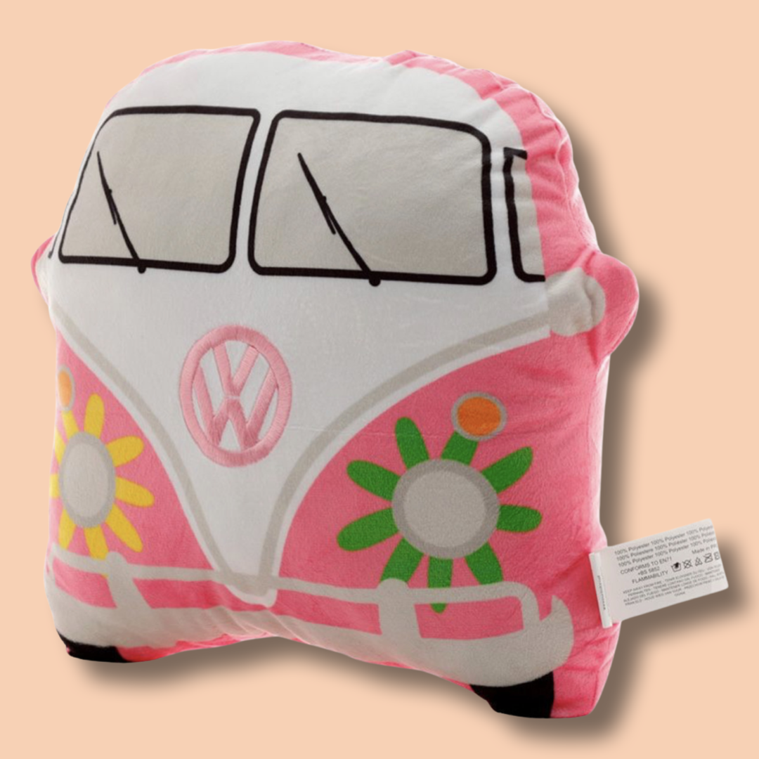 Volkswagen VW Hippie Camper Van Cushion- Side