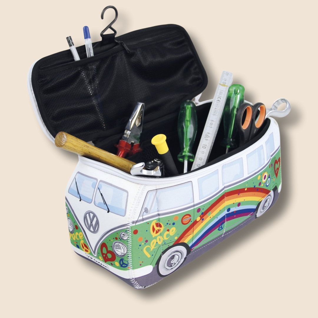 Volkswagen Peace 3D Camper Travel Bag - Tools